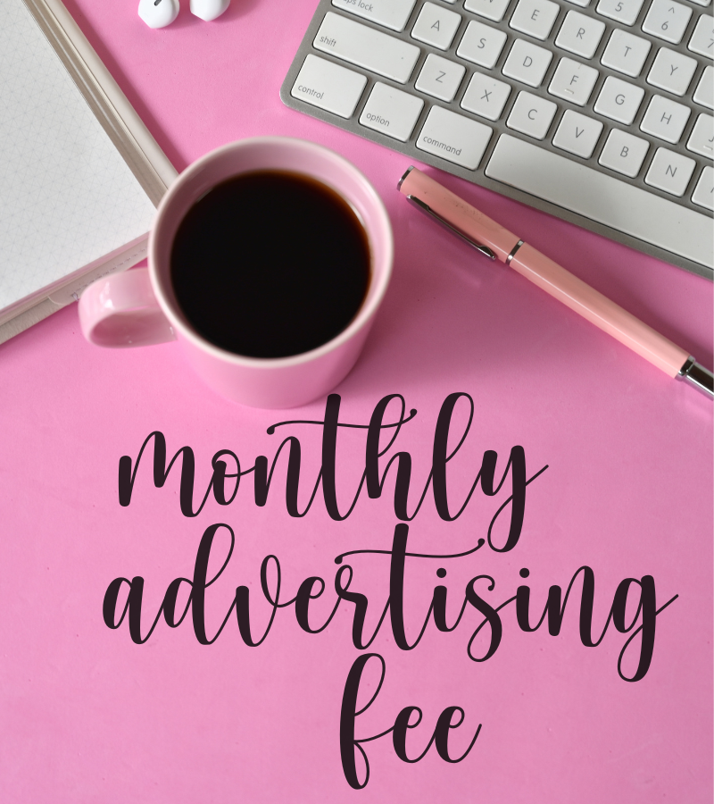 Facebook/Instagram Advertising Monthly